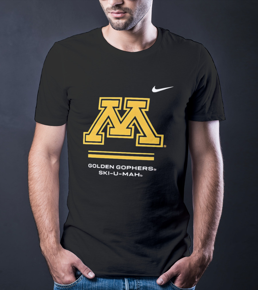Minnesota Golden Gophers M Ski U Mah Nike T-Shirt