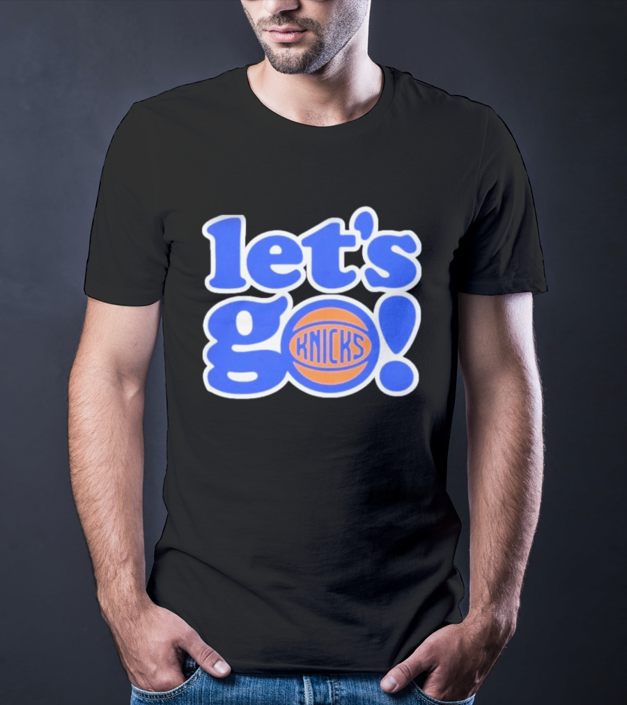 New York Knicks Let's Go NBA 2026 Celebration T-Shirt
