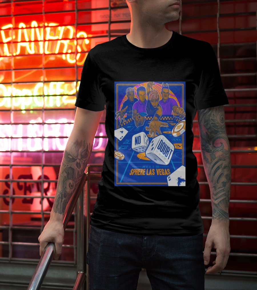 No Doubt June 10 12 13 2026 Sphere Las Vegas Casino T-Shirt