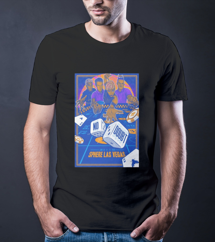 No Doubt June 10 12 13 2026 Sphere Las Vegas Casino T-Shirt