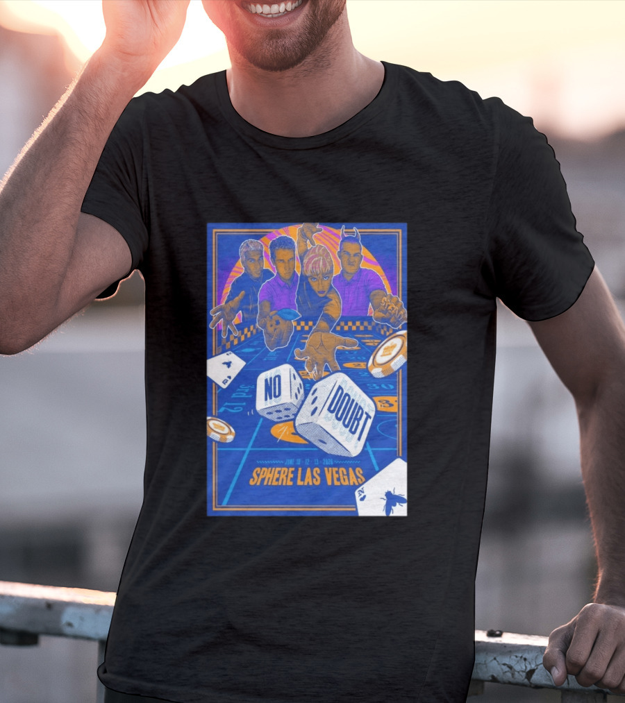 No Doubt June 10 12 13 2026 Sphere Las Vegas Casino T-Shirt