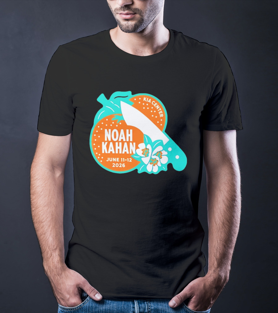 Noah Kahan June 11 12 2026 Kia Center Event Orlando FL T-Shirt