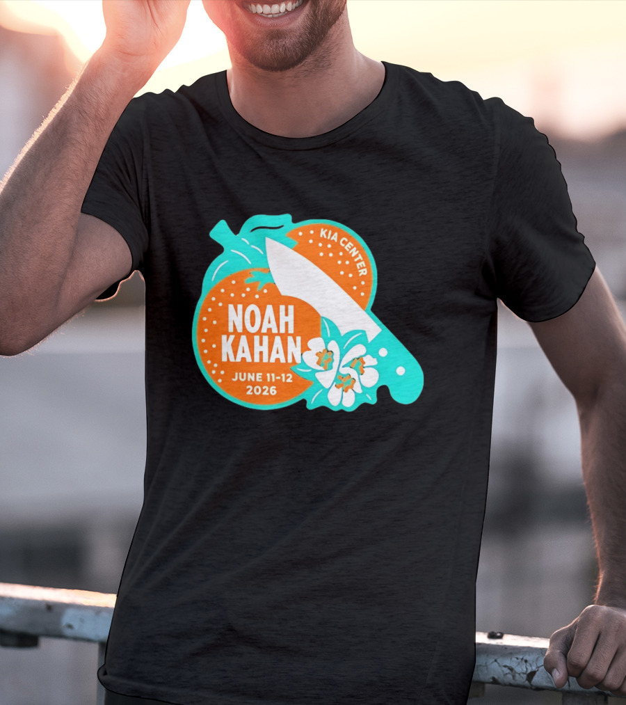 Noah Kahan June 11 12 2026 Kia Center Event Orlando FL T-Shirt