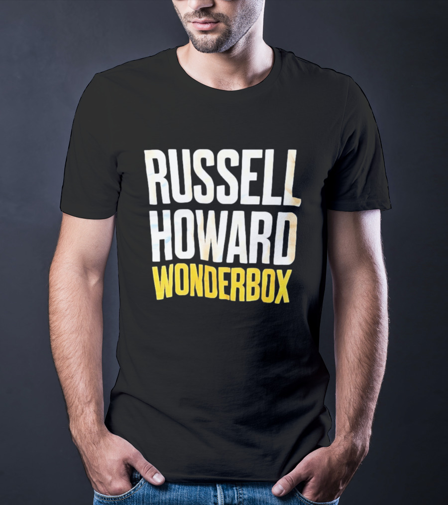 Russell Howard Wonderbox Comedy Tour Stand Up T-Shirt