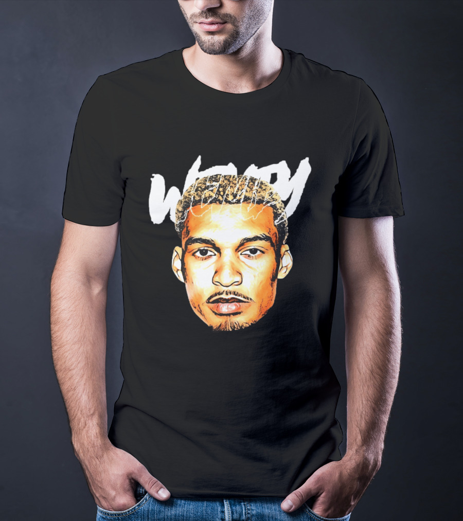 Victor Wenby Bold Basketball Star Big Head T-Shirt