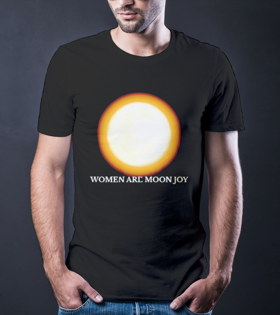 Women Are Moon Joy Full Moon Glow T-Shirt