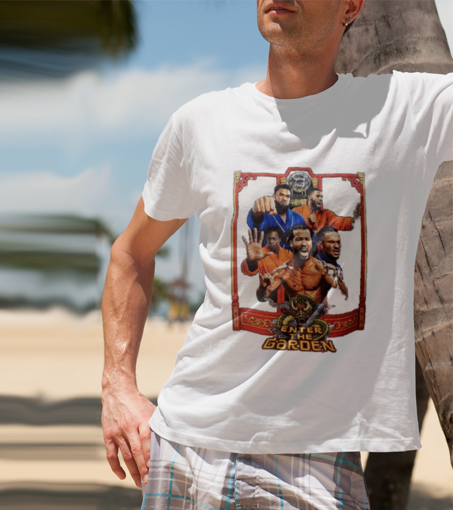 Enter The Garden Knicks Jalen Brunson Josh Hart OG Anunoby Basketball T-Shirt