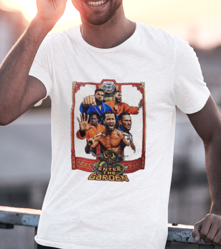 Enter The Garden Knicks Jalen Brunson Josh Hart OG Anunoby Basketball T-Shirt