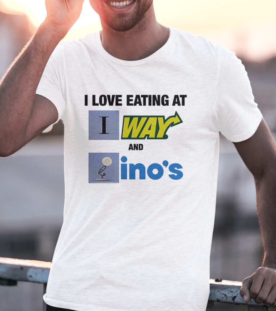 I Love Eating At IWAY And Ino's Lamp T-Shirt