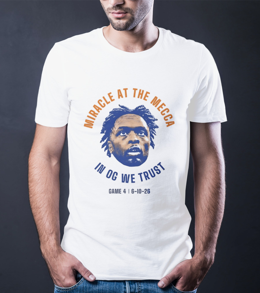 Miracle At The Mecca In OG We Trust Knicks Beat Spurs Game 4 6 10 26 T-Shirt