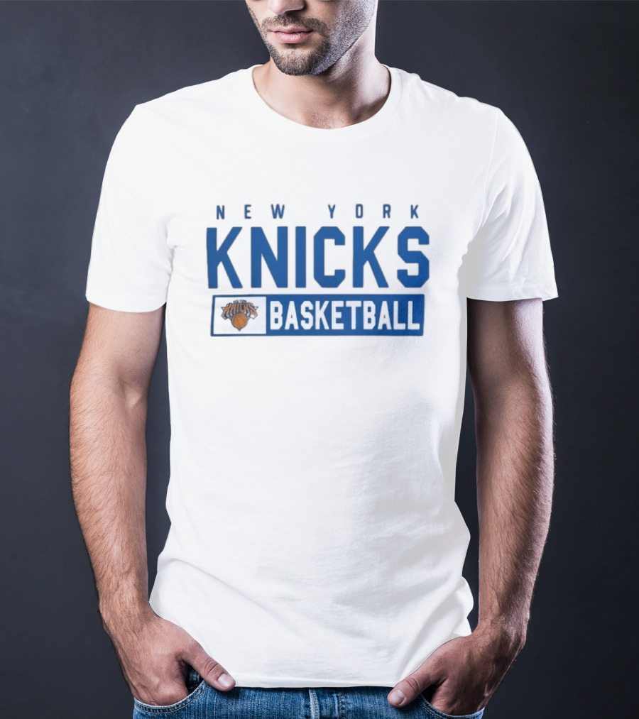 New York Knicks Basketball Classic Grey Heather NBA Fan Gear T-Shirt