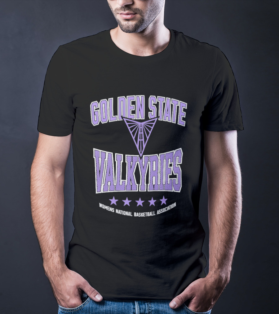 Golden State Valkyries WNBA 2026 Starter Center Squeeze Women's National Basketball Association T-Shirt