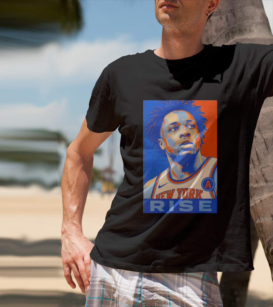 New York Knicks Rise OG Anunoby 2026 NBA Hope T-Shirt