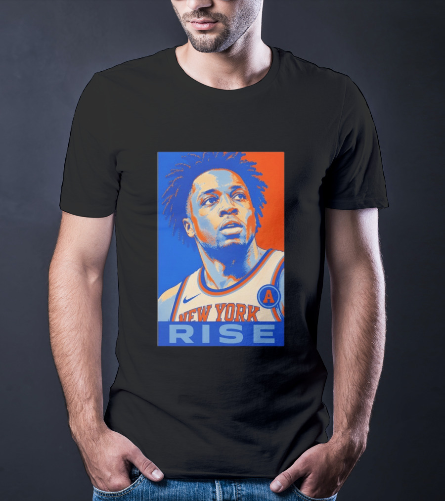 New York Knicks Rise OG Anunoby 2026 NBA Hope T-Shirt