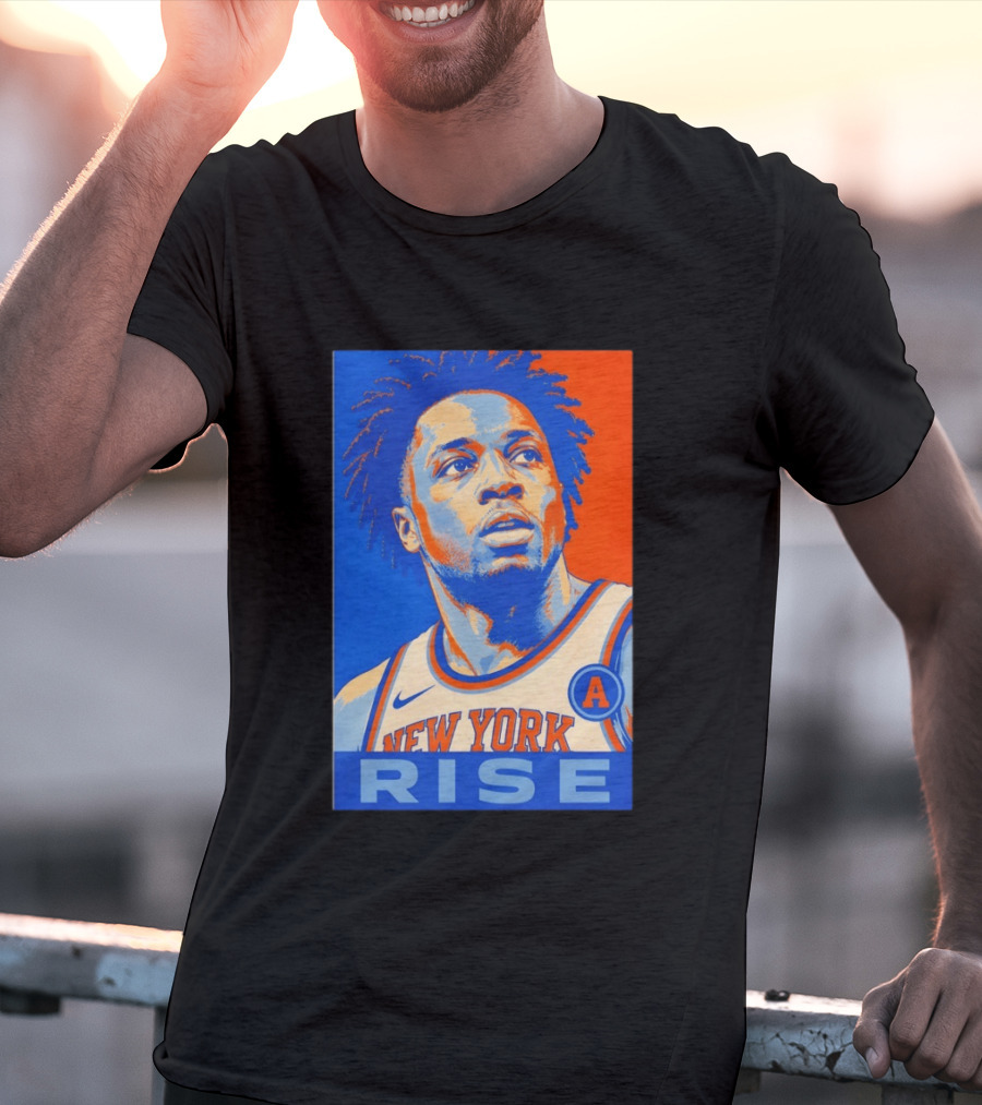 New York Knicks Rise OG Anunoby 2026 NBA Hope T-Shirt