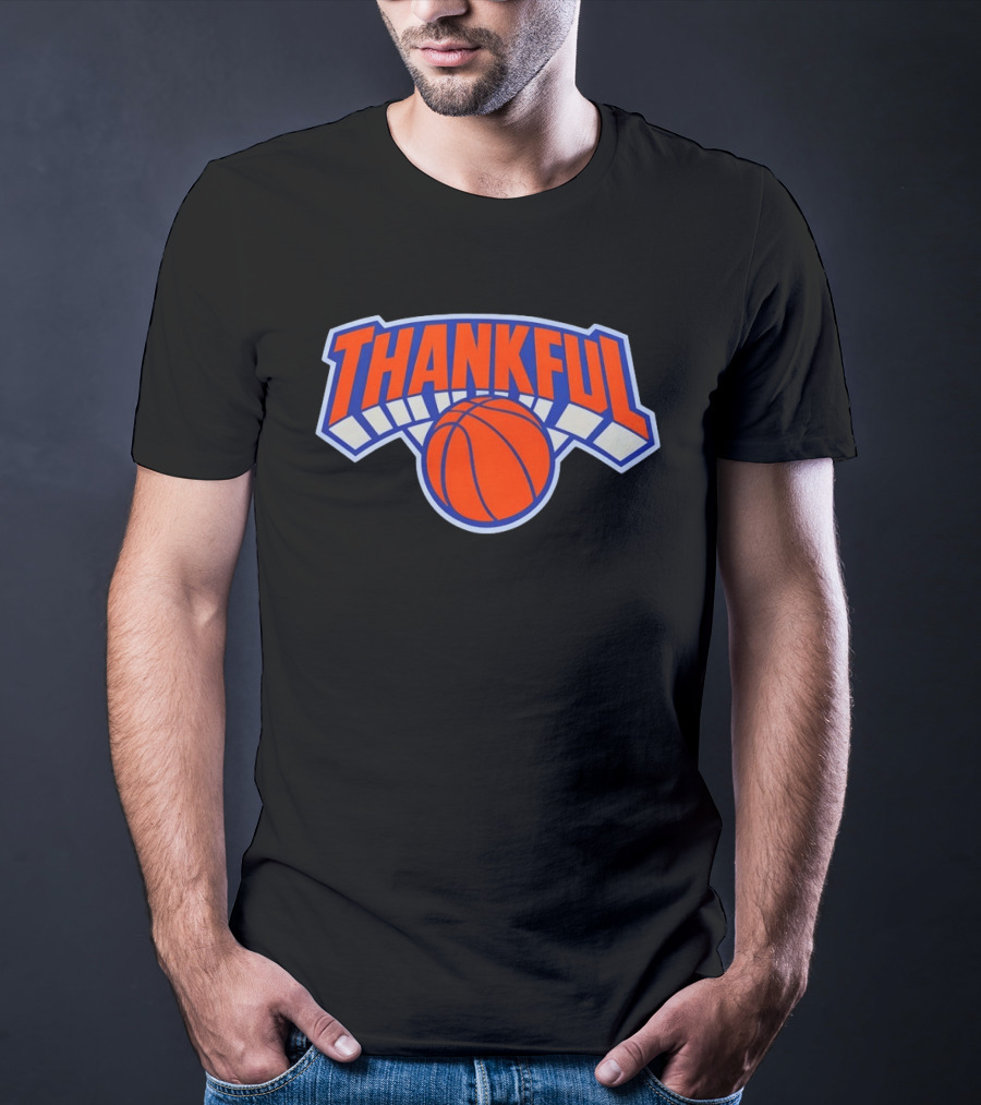 New York Knicks Thankful Basketball 2026 T-Shirt