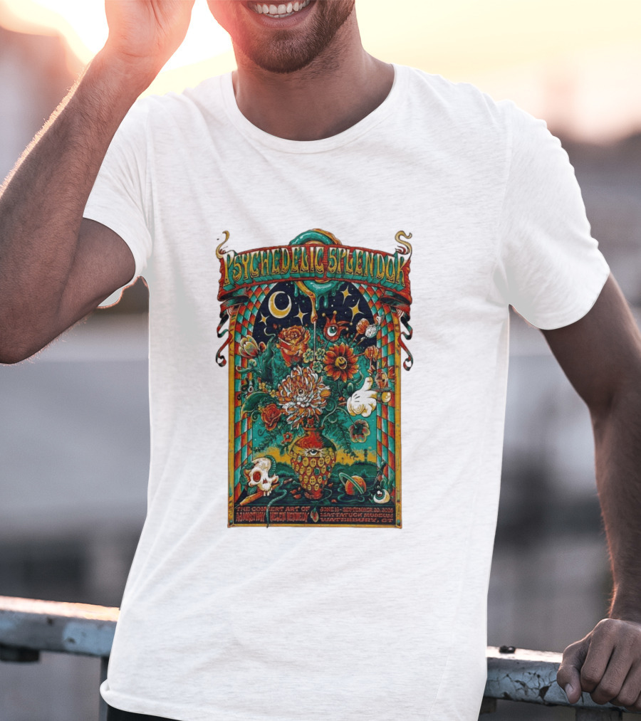 Psychedelic Splendor Asmita Winery Heaven Kennedy Mattatuck Museum June 13 September 20 2026 Waterbury Connecticut T-Shirt