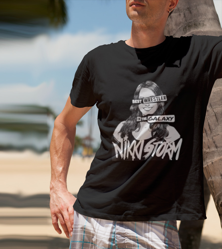 Nikki Storm Best Wrestler In The Galaxy WWE T-Shirt