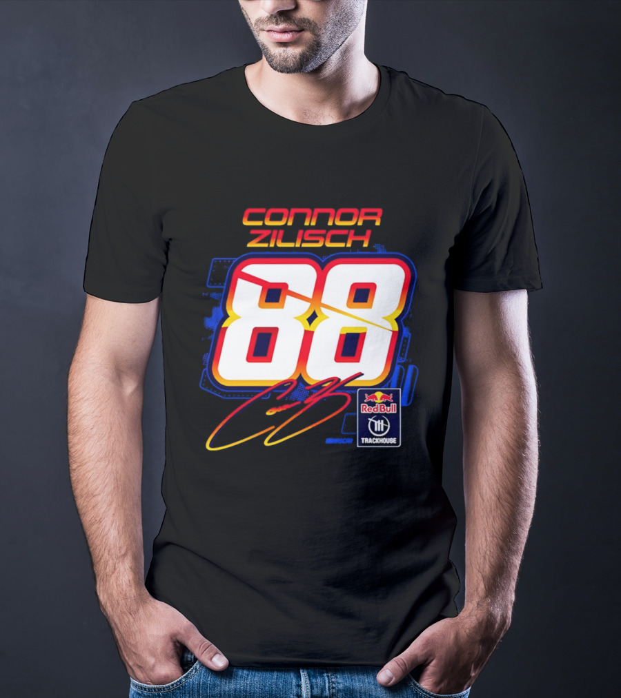 Connor Zilisch 88 Red Bull Trackhouse Racing T-Shirt