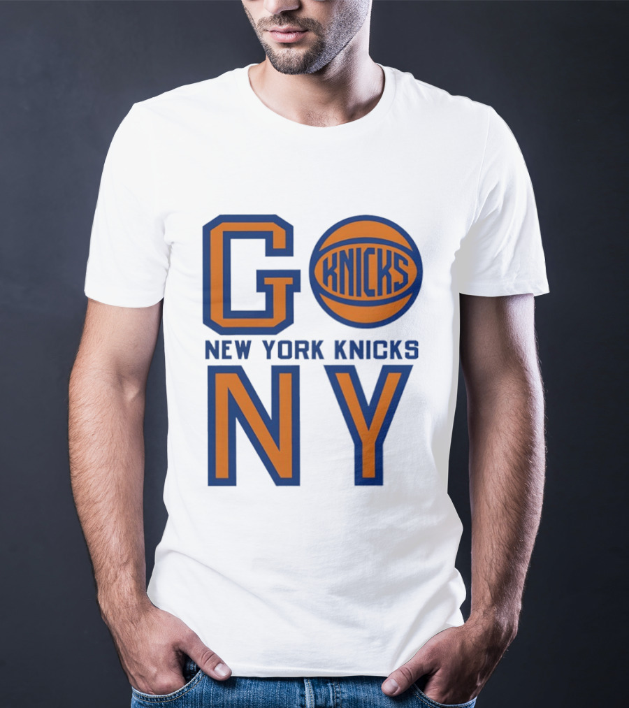 New York Knicks Go NY Basketball Team Fan T-Shirt