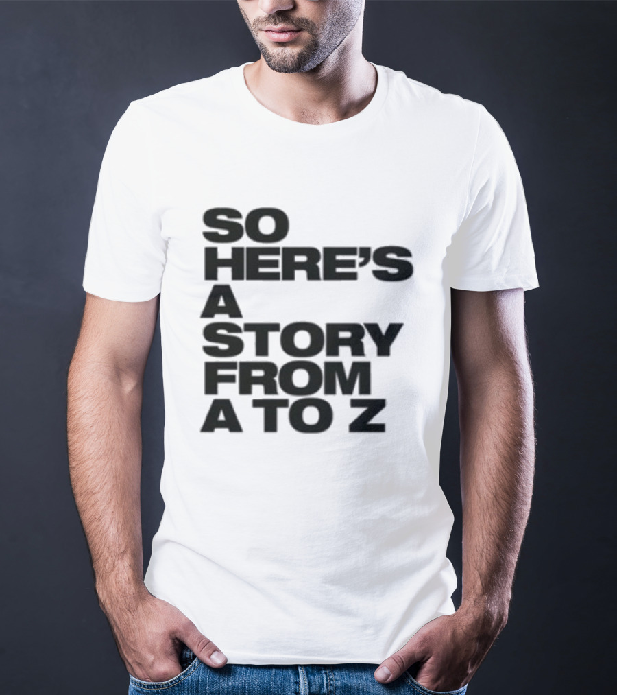 Spice Girls So Here's A Story From A To Z T-Shirt