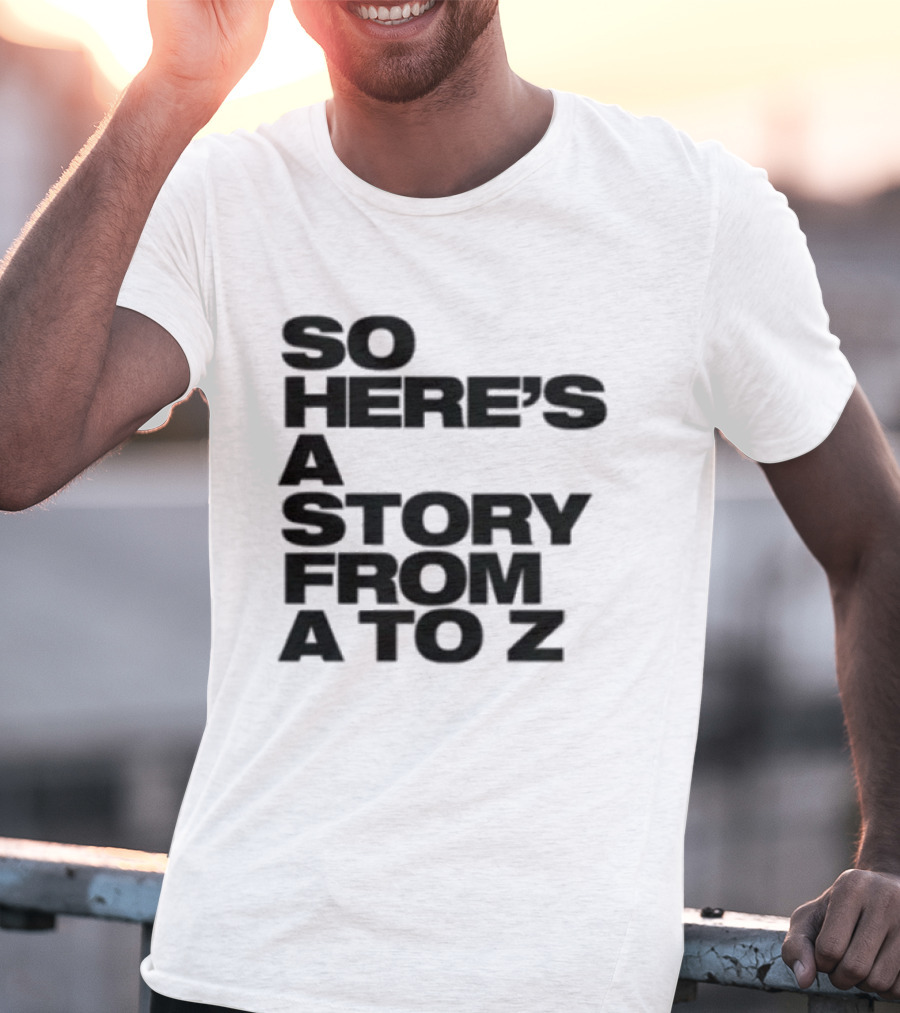 Spice Girls So Here's A Story From A To Z T-Shirt