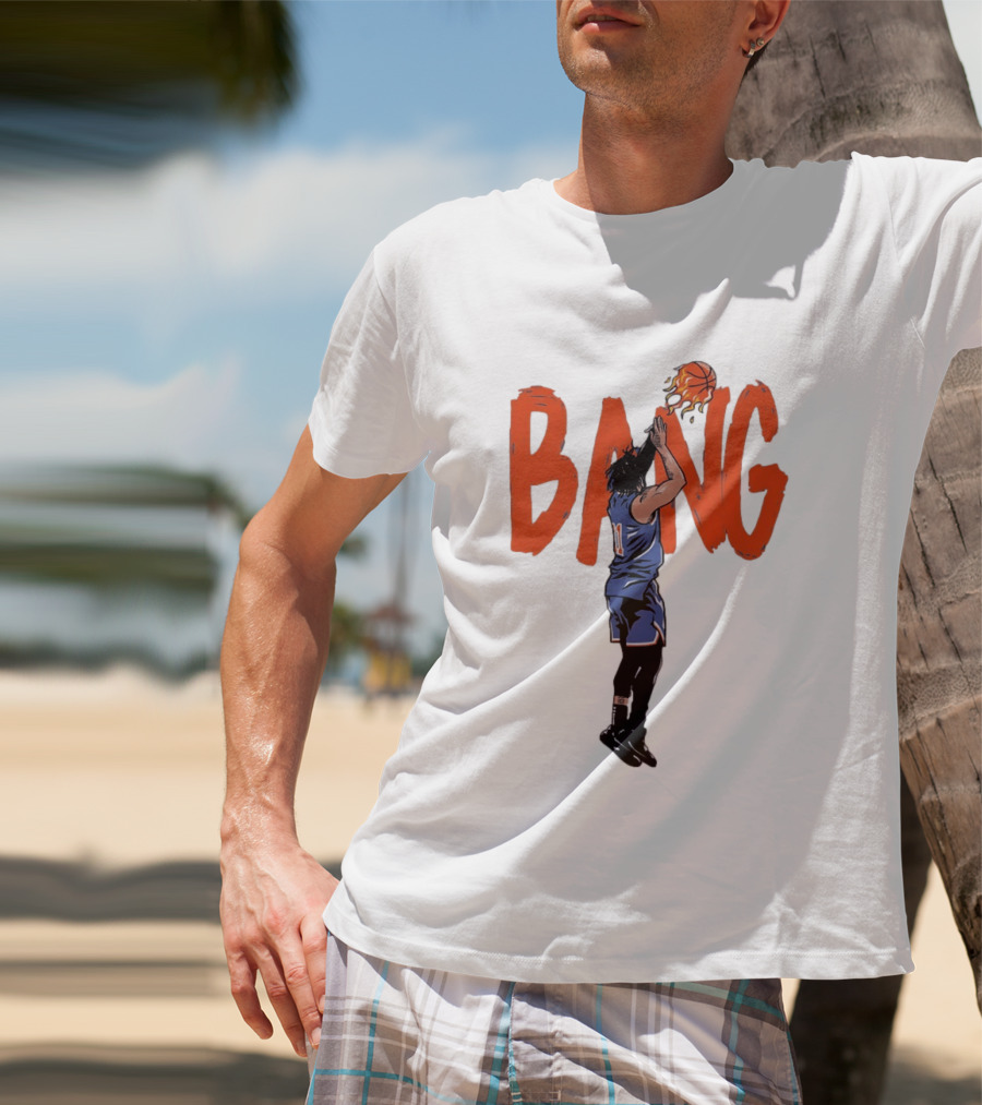 BANG Jalen Brunson New York Knicks NBA Basketball T-Shirt