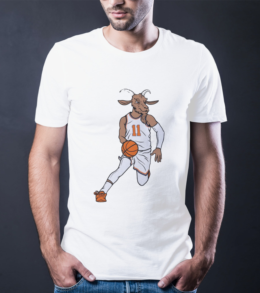 Jalen Brunson Goat 11 New York Knicks NBA Basketball T-Shirt