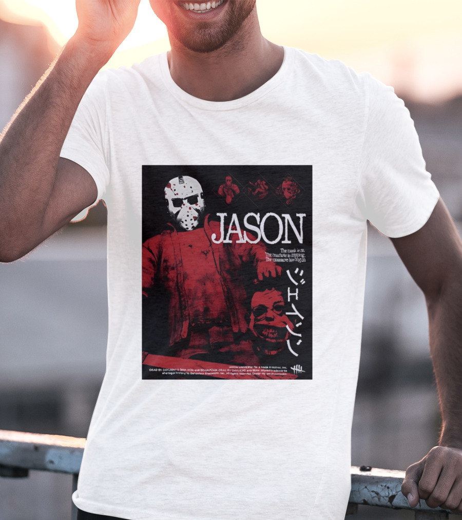 Jason Voorhees Slasher Movie Japanese T-Shirt
