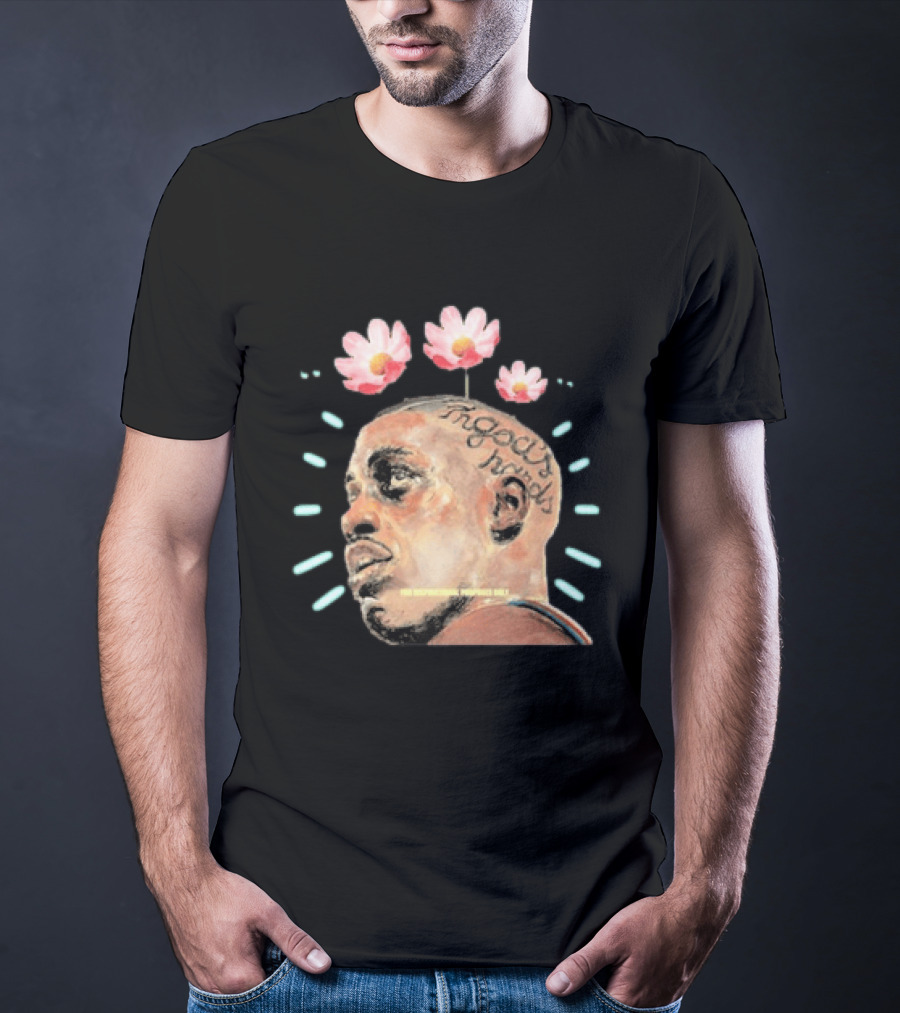 In God's Hands Always Believe In Yourself Crown Act Flower Artistry T-Shirt