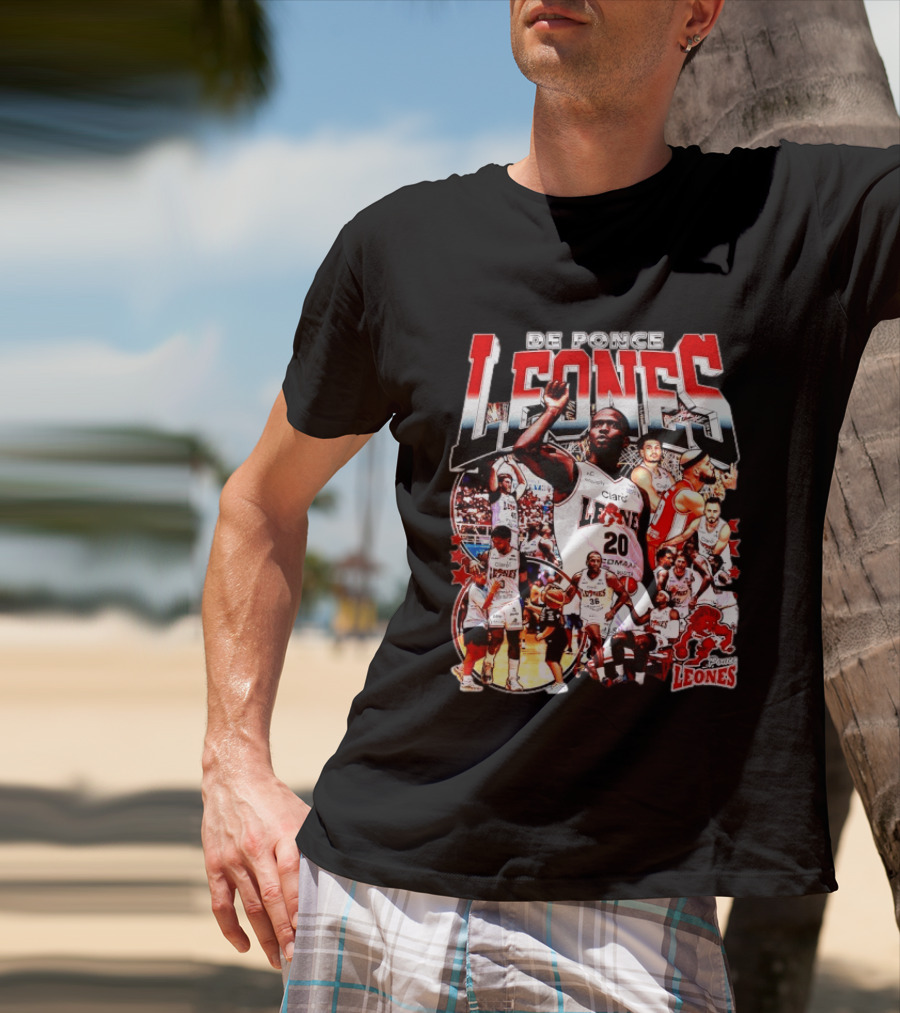 Leones De Ponce Basketball Team Players NBA All Stars T-Shirt