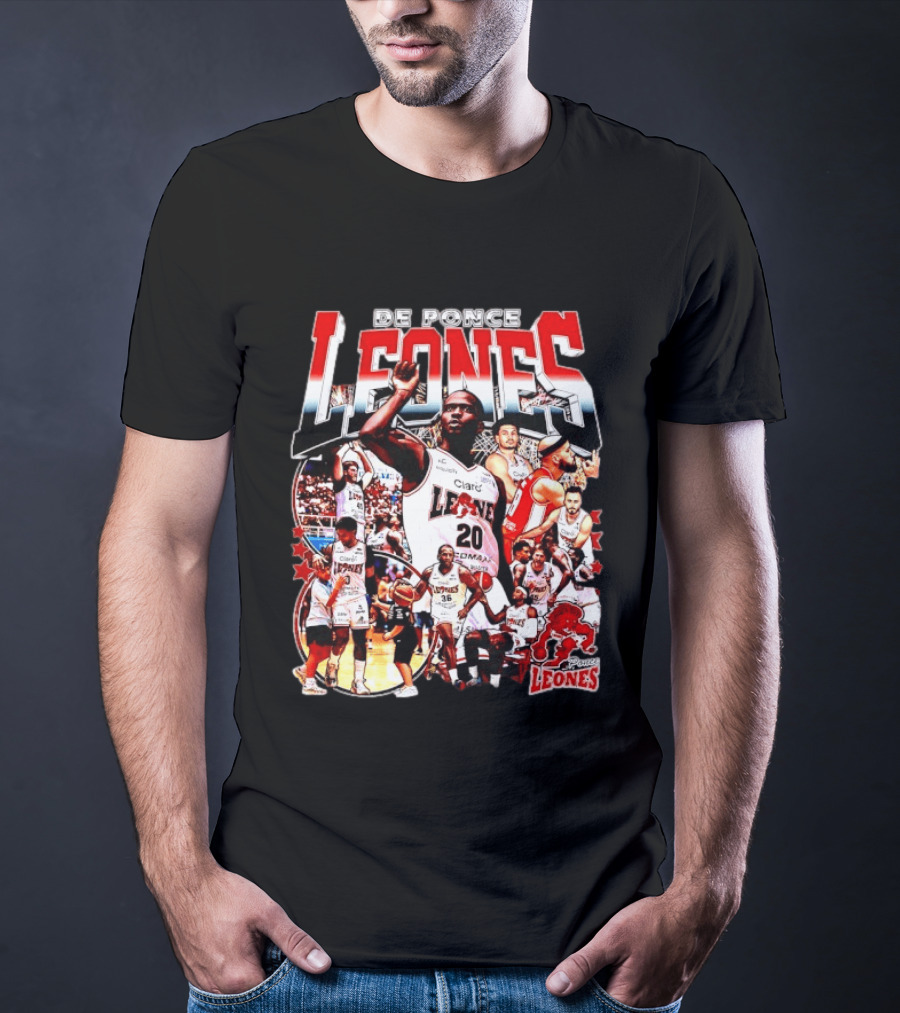 Leones De Ponce Basketball Team Players NBA All Stars T-Shirt
