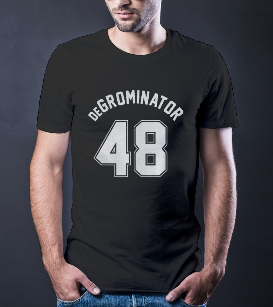 DeGrominator 48 Jacob DeGrom Texas Rangers Nation T-Shirt