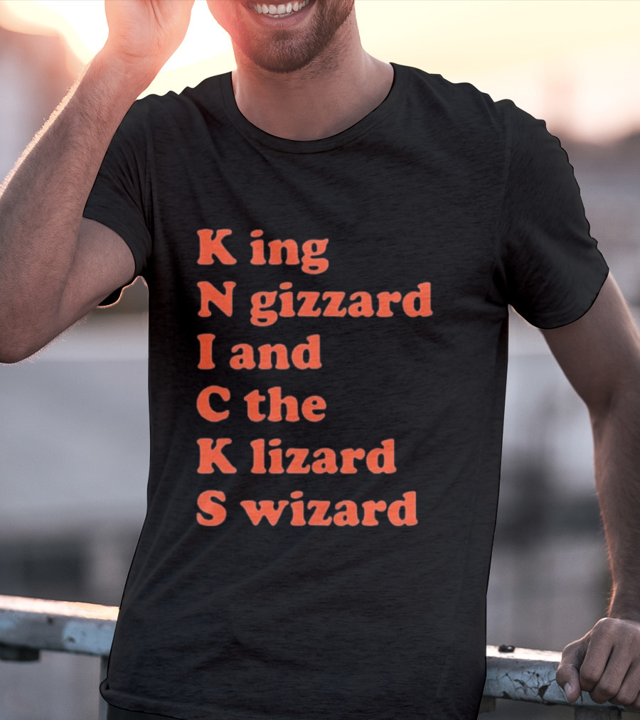 King Gizzard And The Lizard Wizard Knicks Collaboration T-Shirt