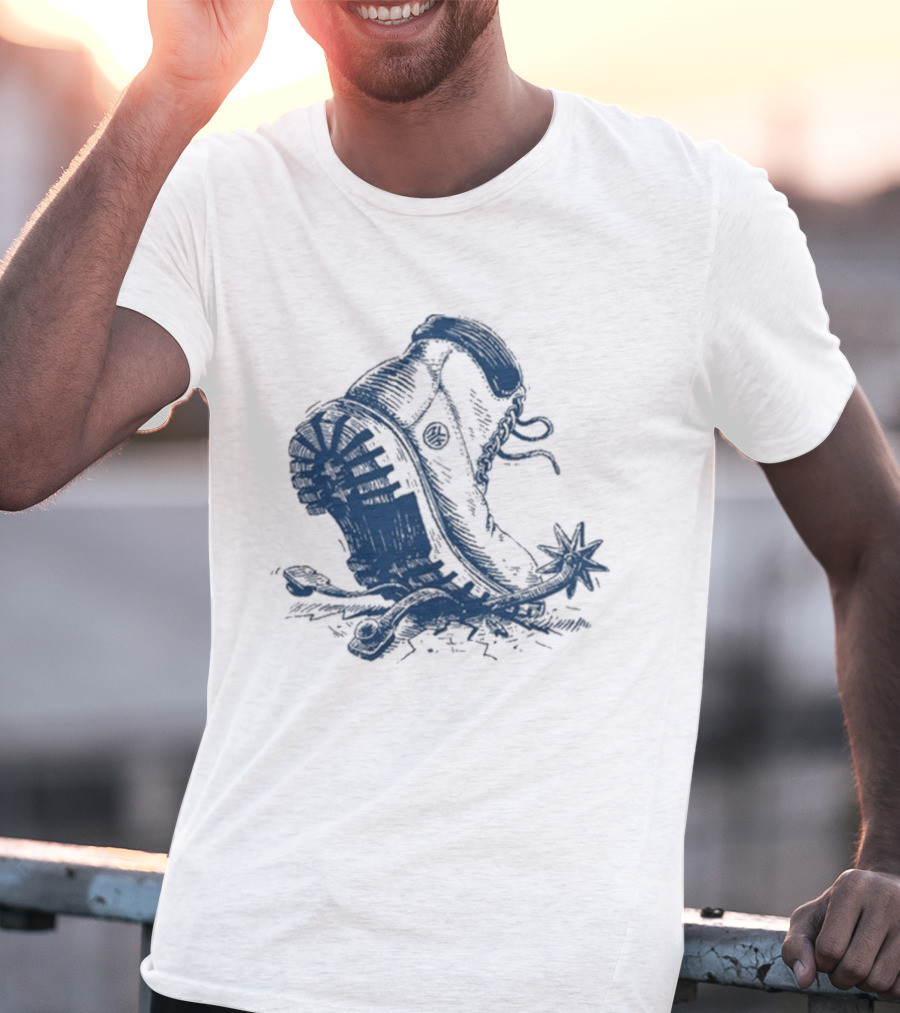 Dylan Goldberger New York Knicks Collaboration Blue T-Shirt