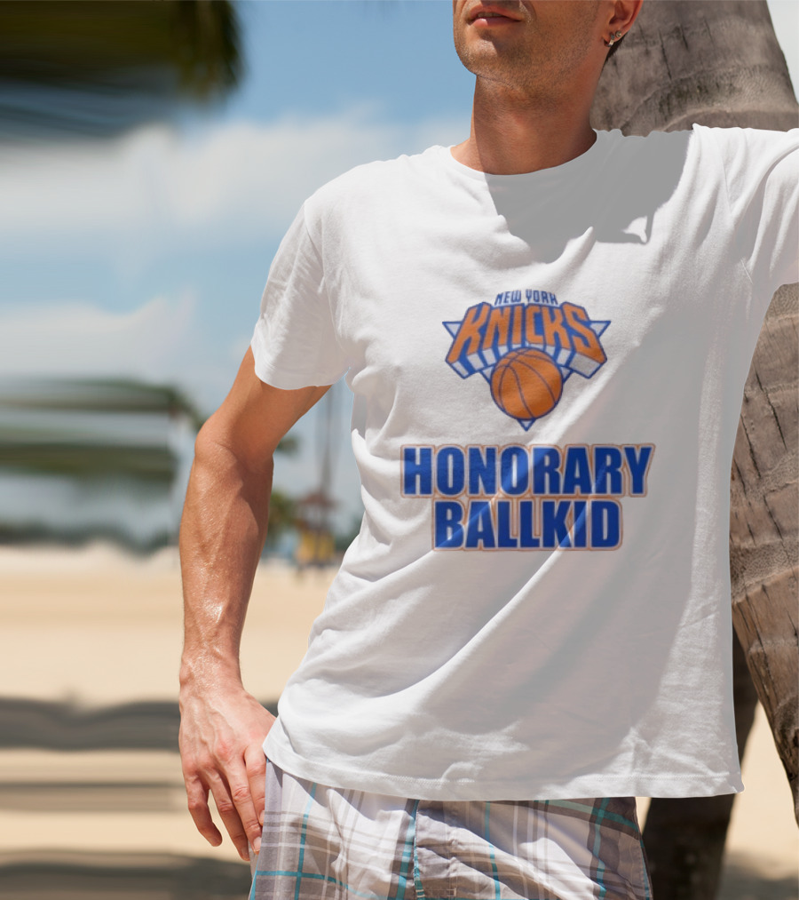 New York Knicks Honorary Ballkid Recognition T-Shirt