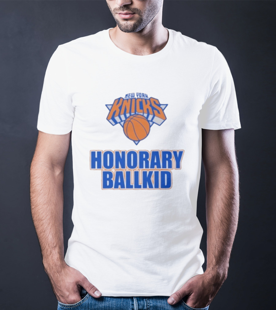 New York Knicks Honorary Ballkid Recognition T-Shirt