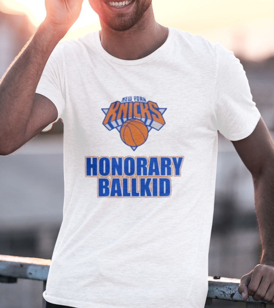 New York Knicks Honorary Ballkid Recognition T-Shirt