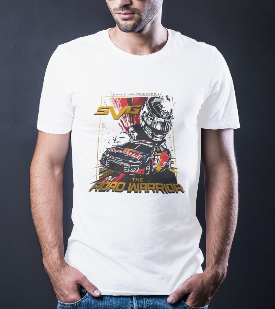 Shane Van Gisbergen SVG The Road Warrior Nascar Trackhouse Racing T-Shirt