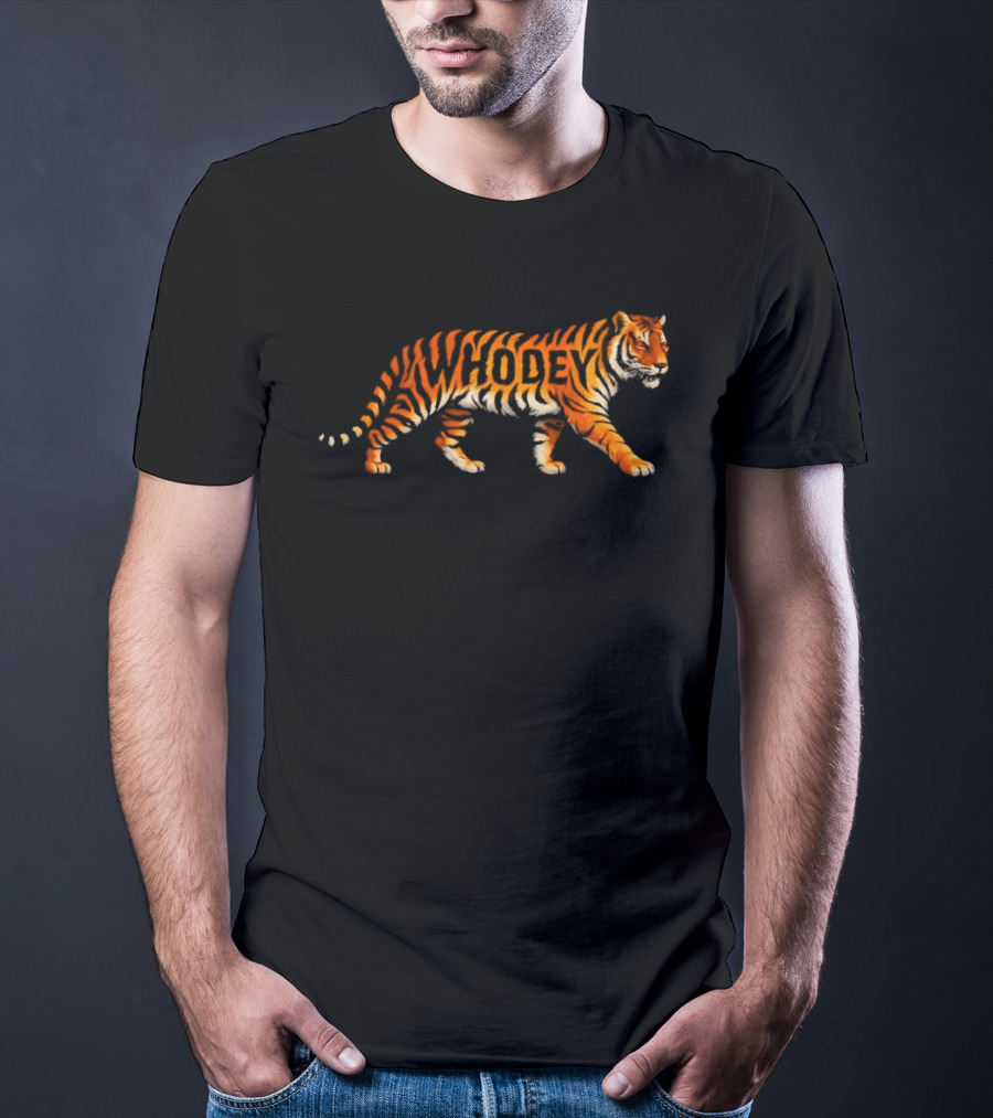 Cincinnati Tiger Whodey Football Spirit T-Shirt