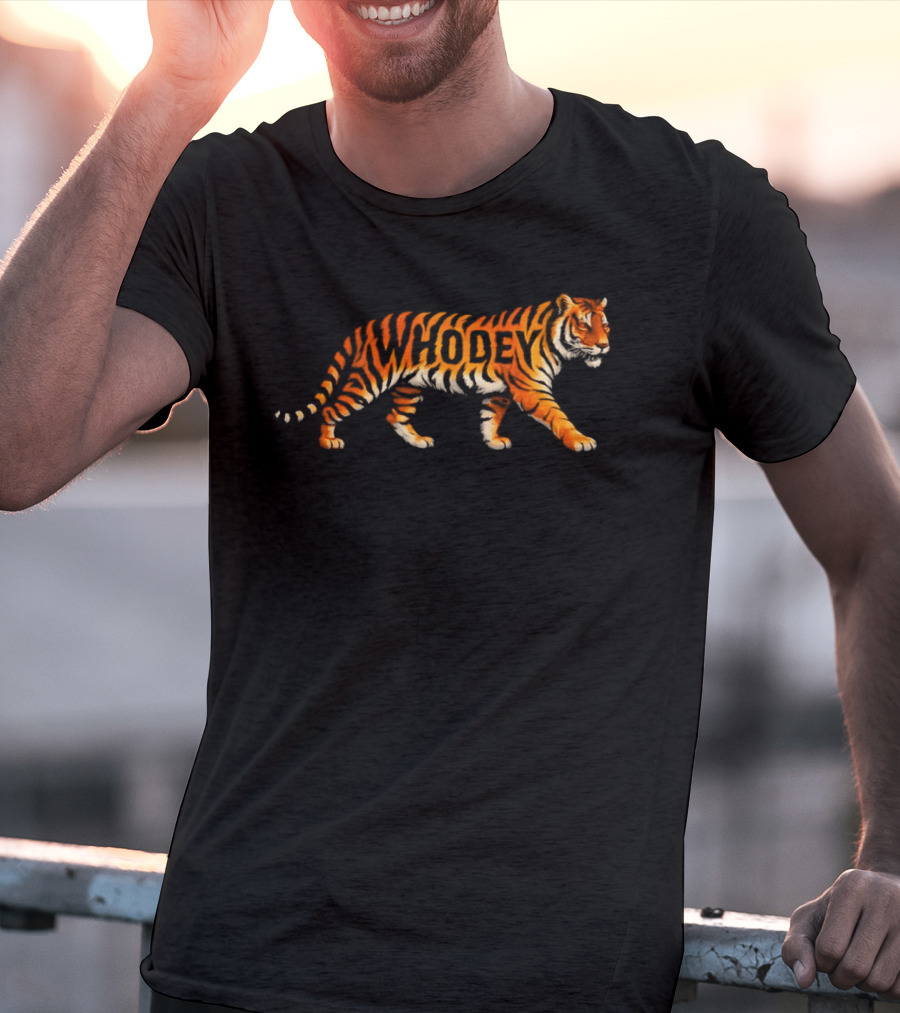 Cincinnati Tiger Whodey Football Spirit T-Shirt