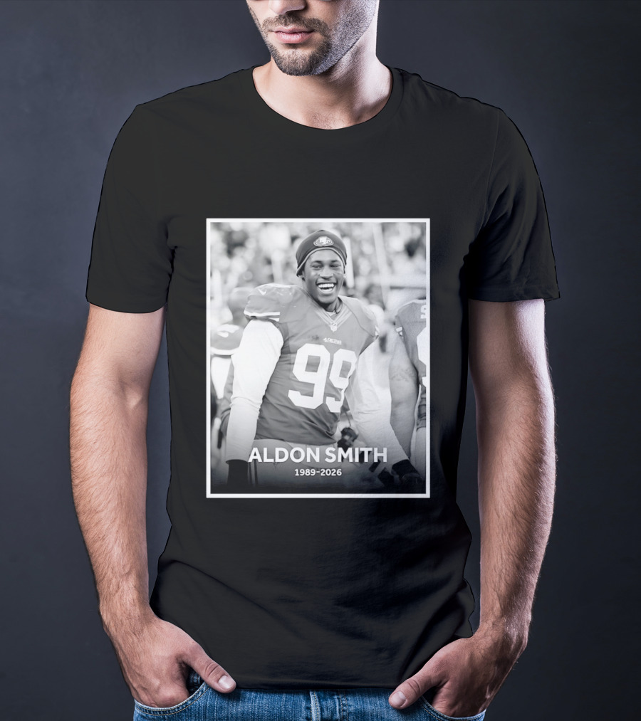 In Memory Of Aldon Smith 49ers 1989 2026 T-Shirt