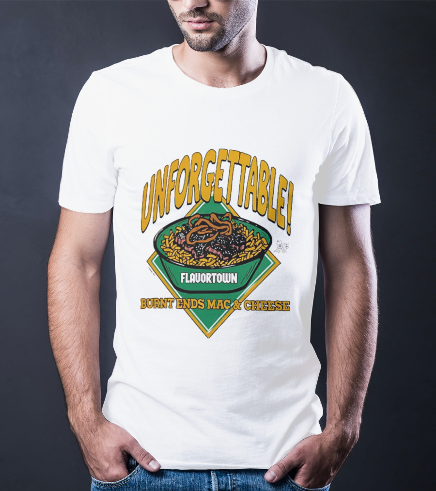 Unforgettable Flavortown Burnt Ends Mac & Cheese T-Shirt