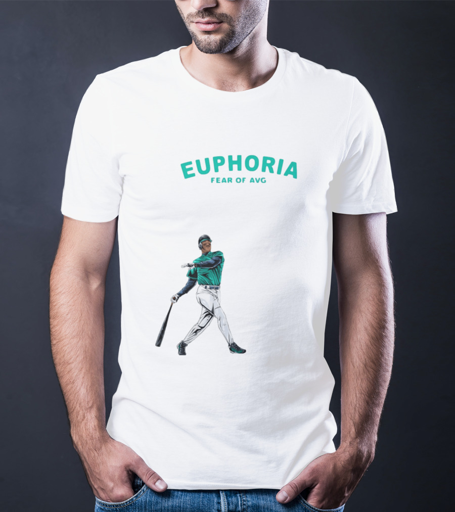 Euphoria Fear Of AVG Baseball Player Iconic Swing T-Shirt