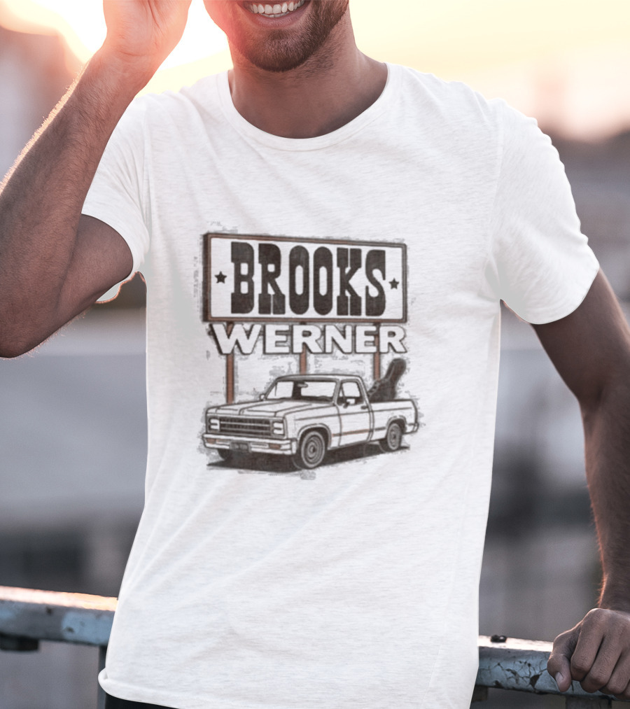Brooks Werner Vintage Truck Billboard T-Shirt