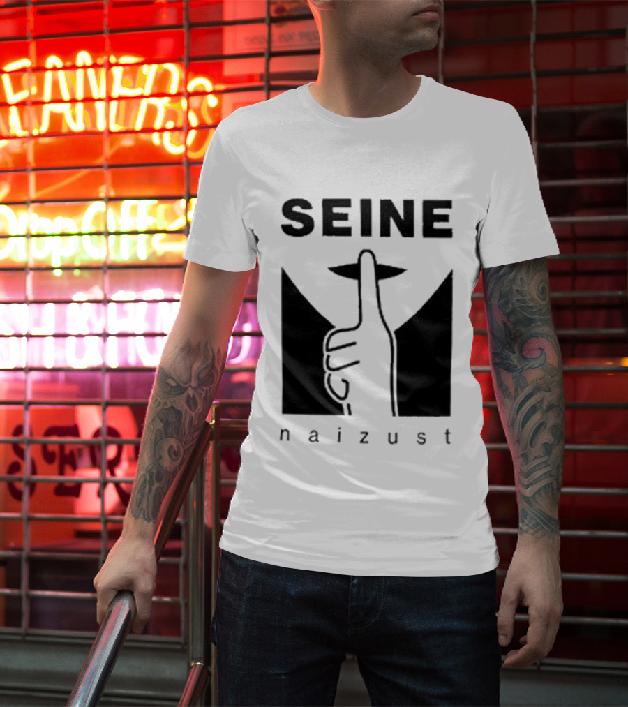 Seine Naizust Bandcamp Finger Gesture T-Shirt