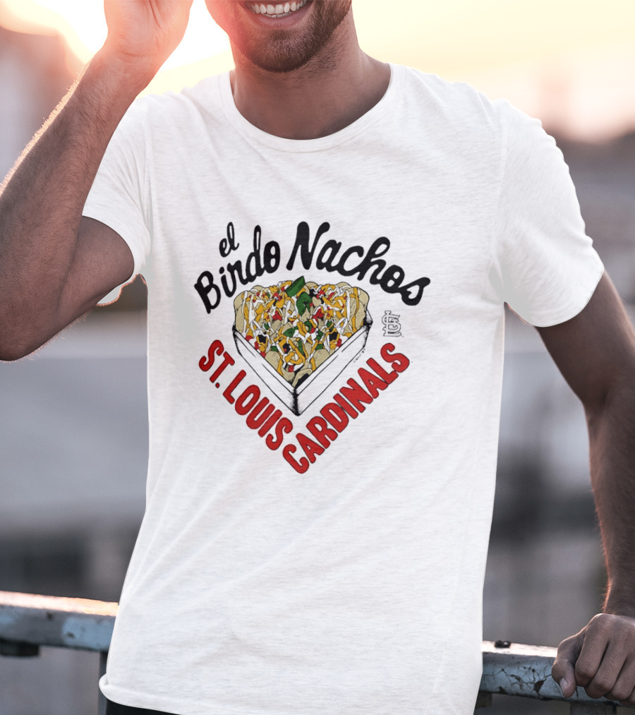 St. Louis Cardinals El Birdo Nachos T-Shirt