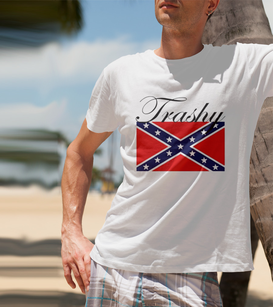 Trashy Confederate Flag Classic T-Shirt