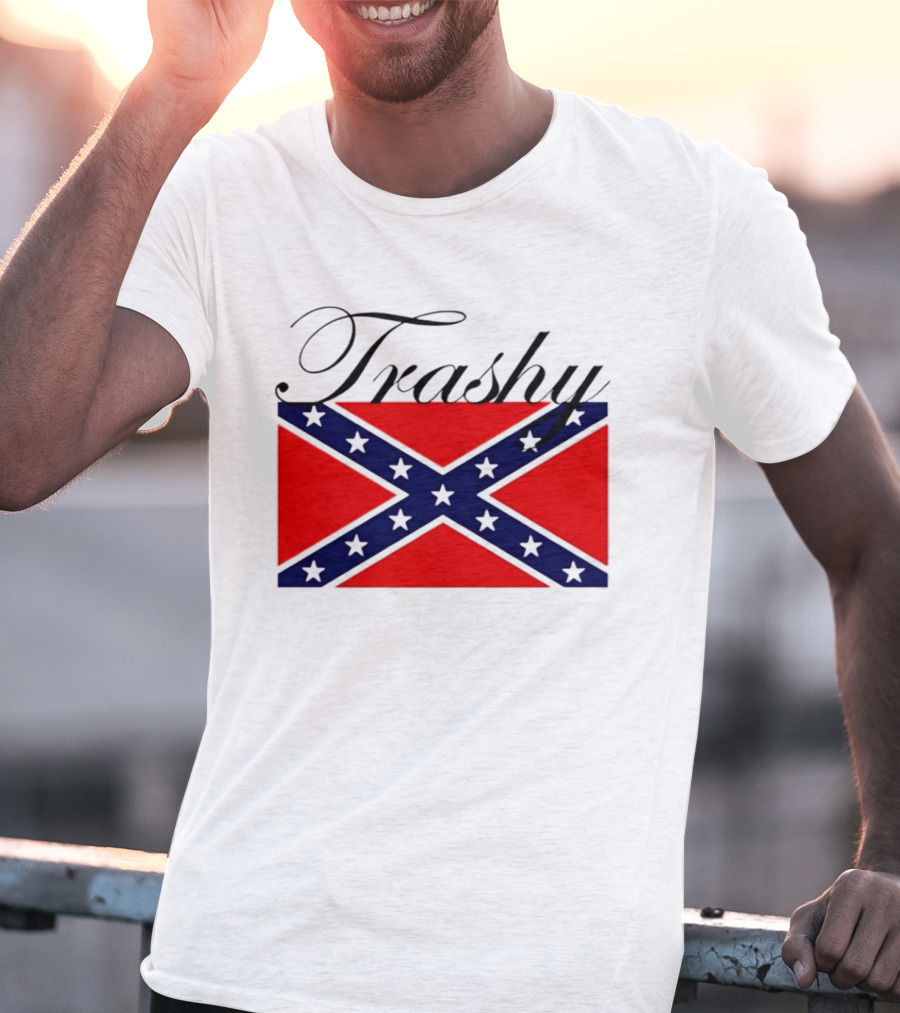 Trashy Confederate Flag Classic T-Shirt