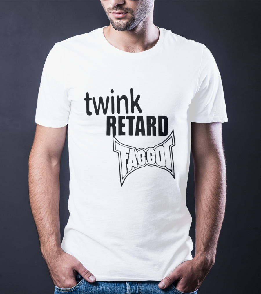 Twink Retard Faggot And I Have A Gun T-Shirt